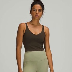 NWT Lululemon Align Tank Top Dark Olive size 14